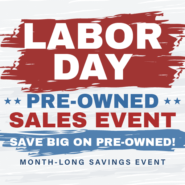 PRE-OWNED SALES EVENT