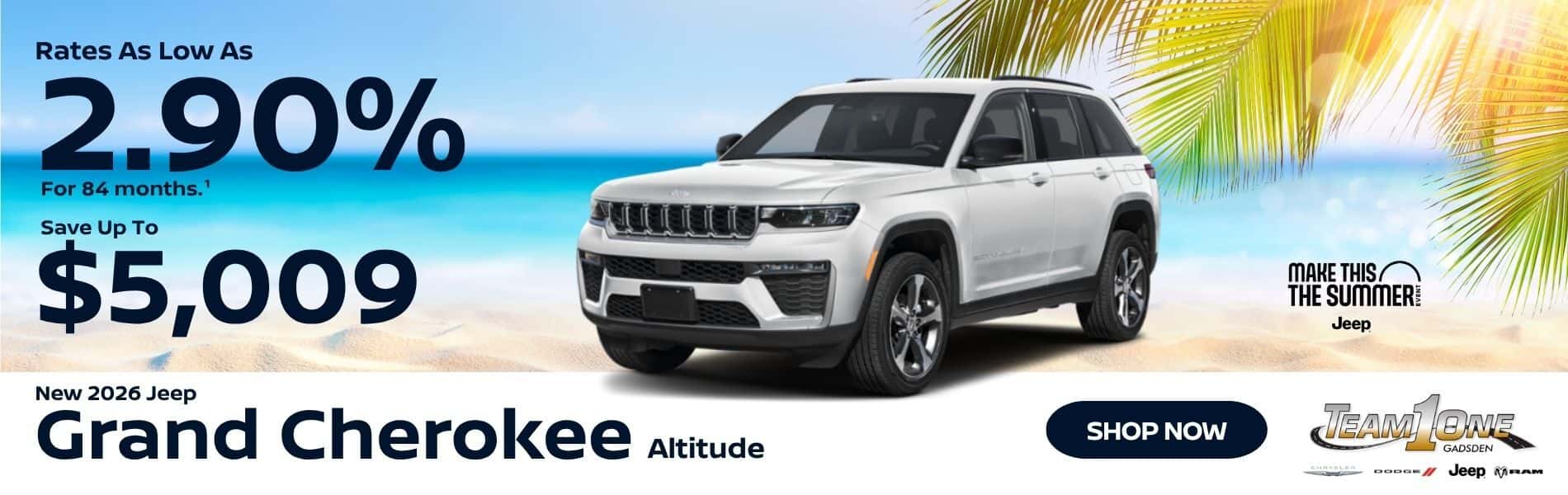 2026 Jeep Grand Cherokee Altitude