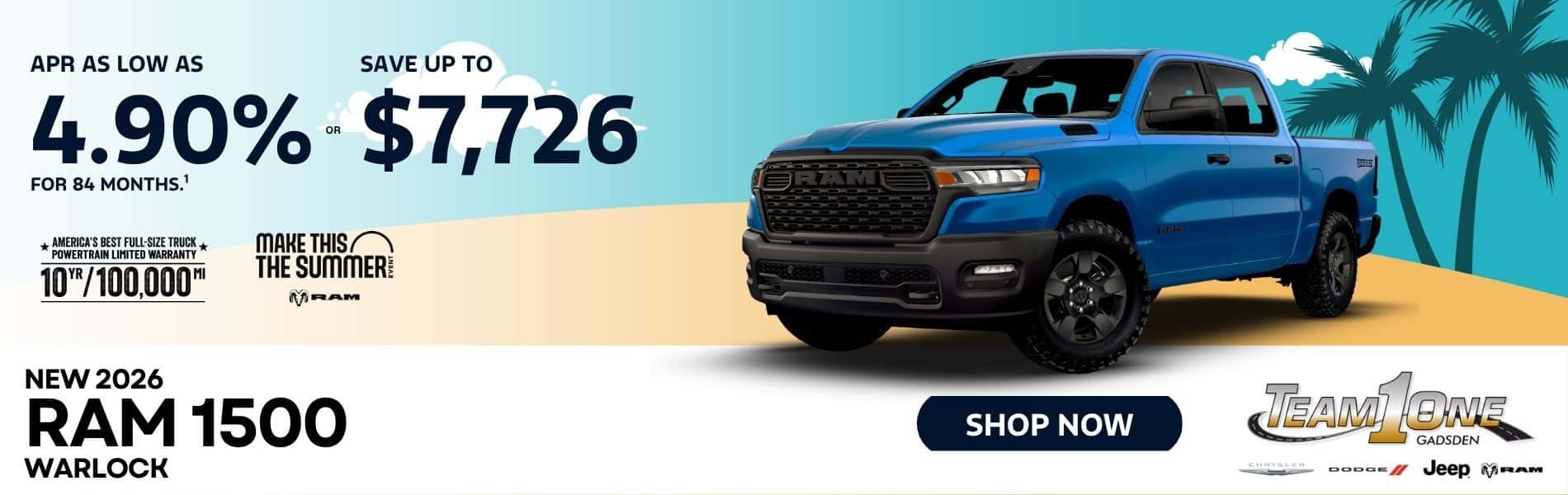 2026 RAM 1500 Warlock