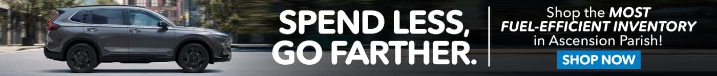 Spend less, go farther.