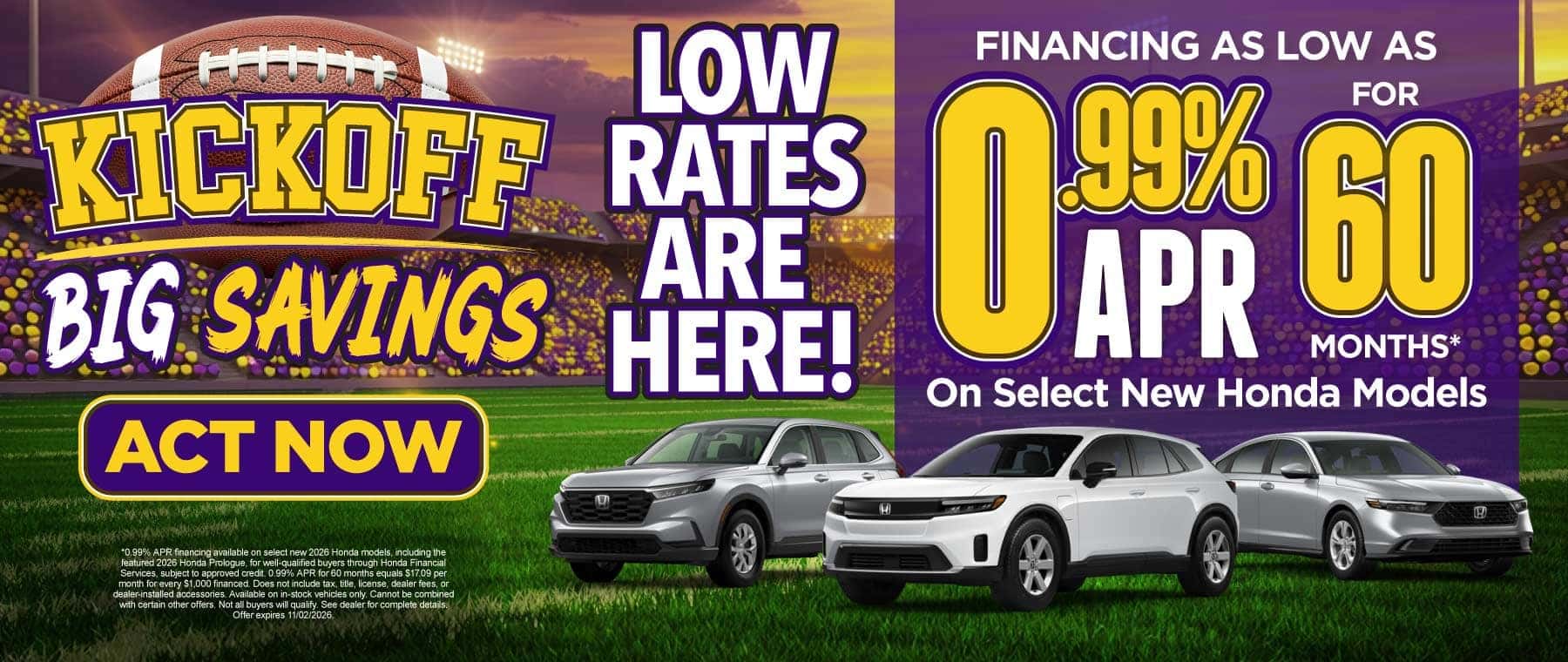 LOW RATES ARE HERE!