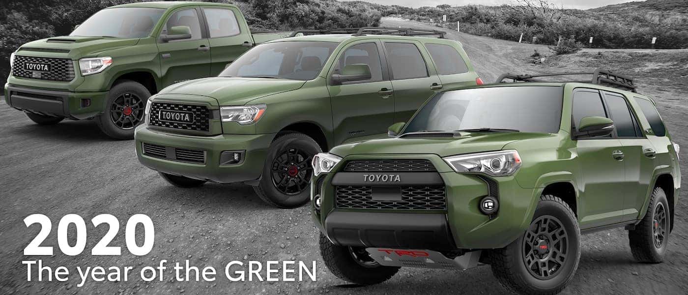 2020 Toyota Trd Pro Army Green 4runner Sequoia Tacoma