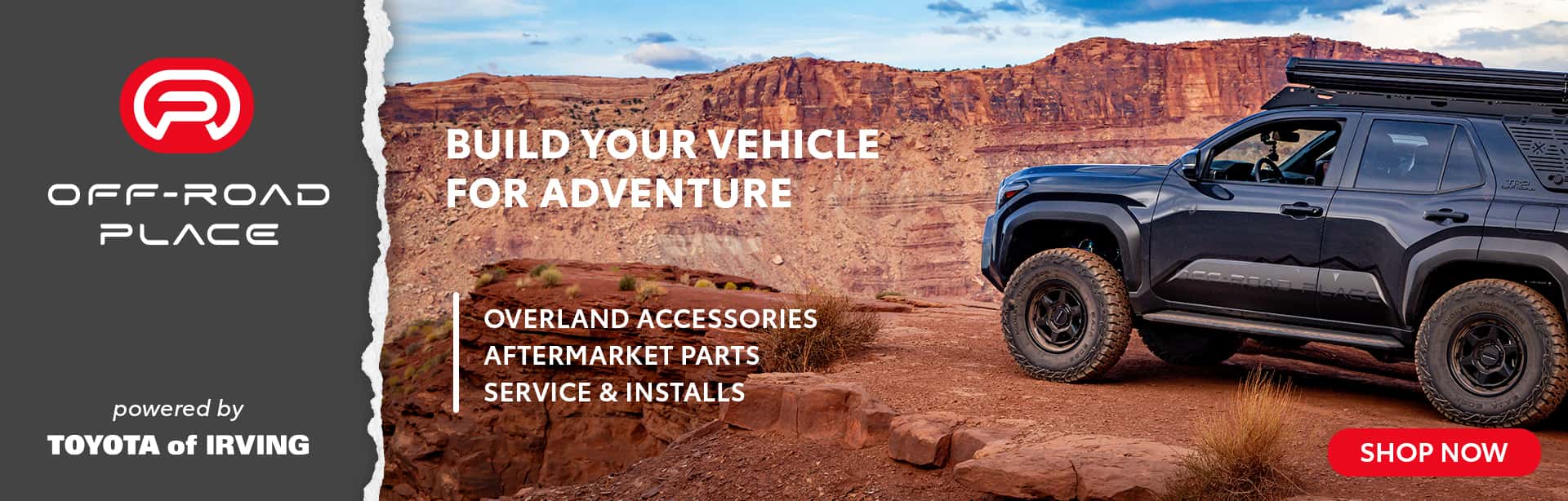 Build your vehicle for adventure with Off-Road Place