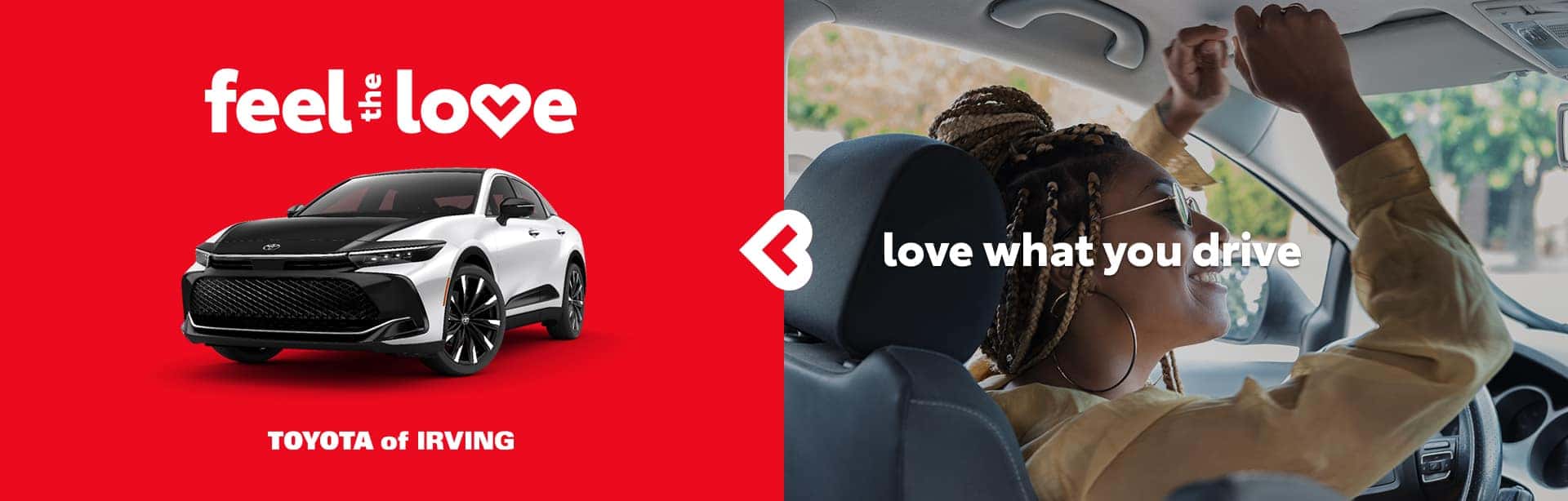 feel the love with Toyota of Irving