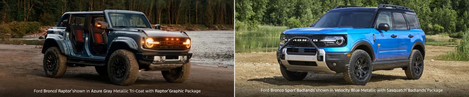 Ford Bronco vs Bronco Sport