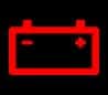 Red Battery Symbol
