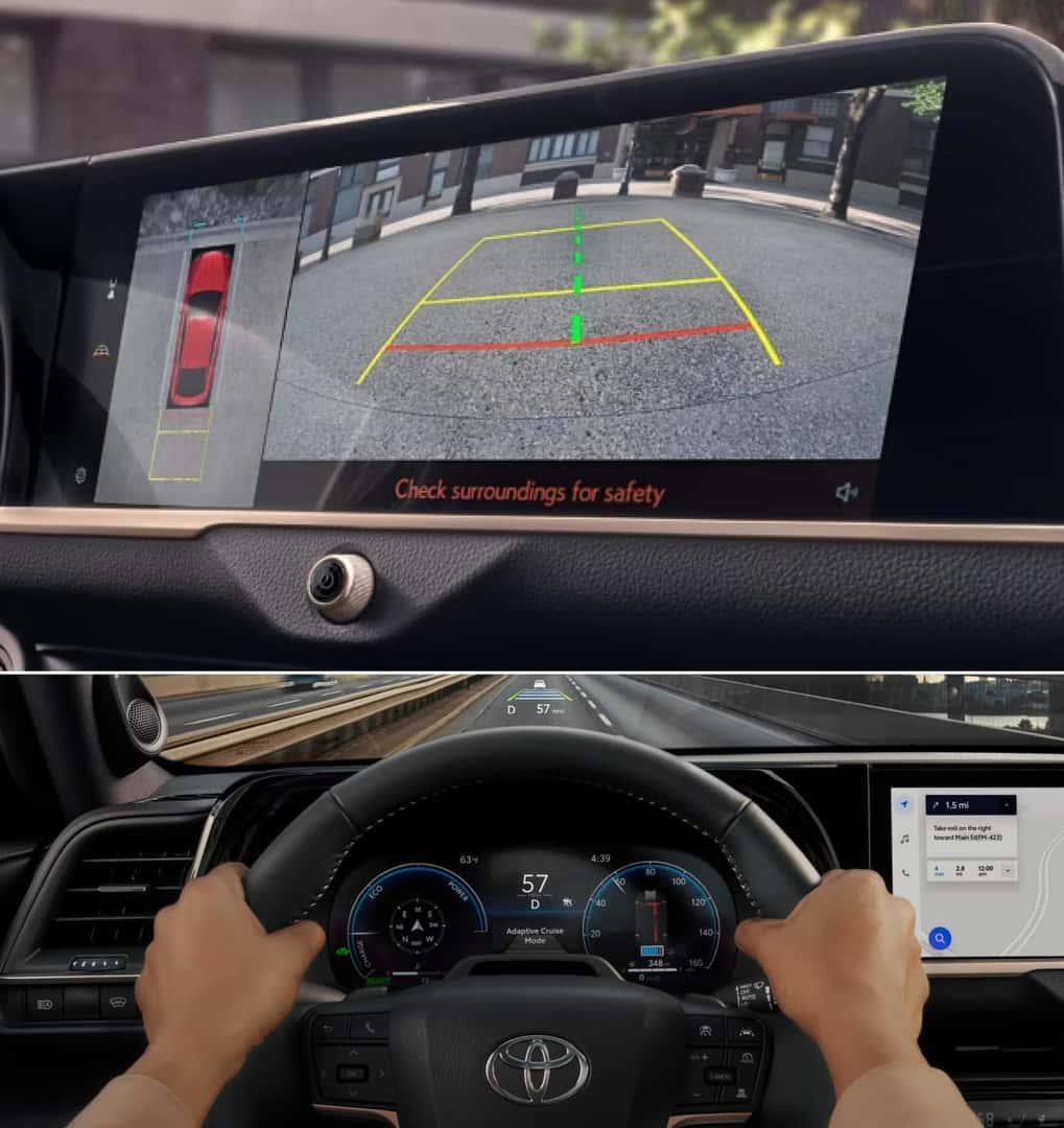Toyota Crown Interior Safety Tech