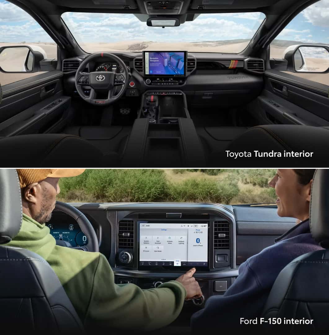Toyota Tundra vs. Ford F-150: Trims