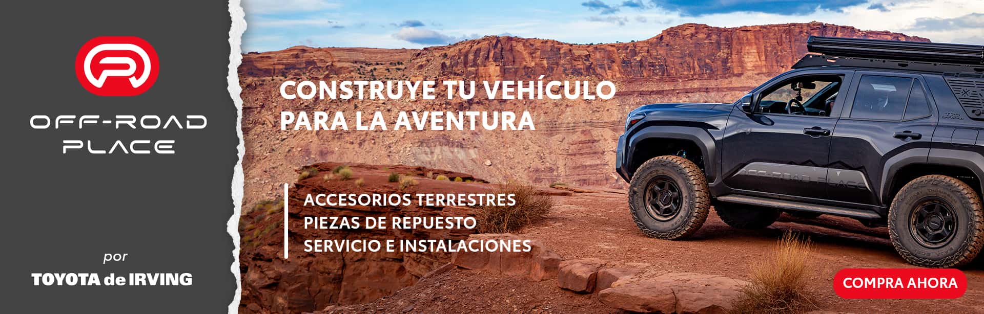 Build your vehicle for adventure with Off-Road Place