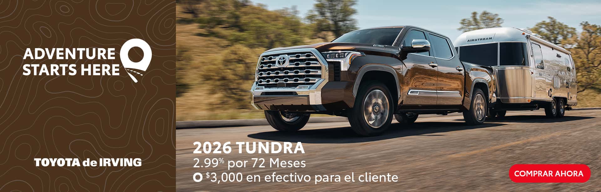 Adventure Starts en a neuvo Tundra