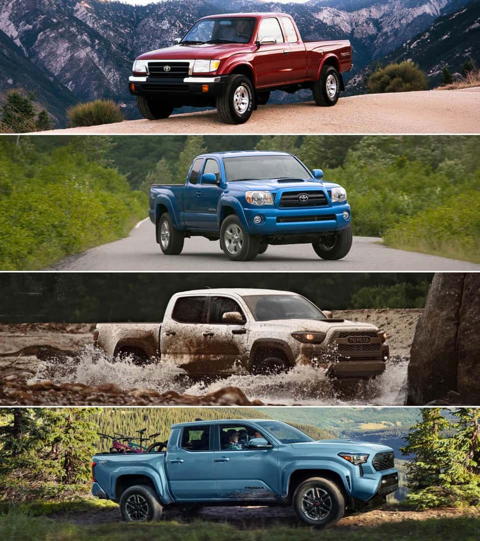 Toyota Tacoma Generations by Year