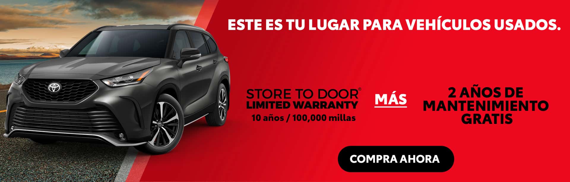 Este es su lugar para vehículos usados.