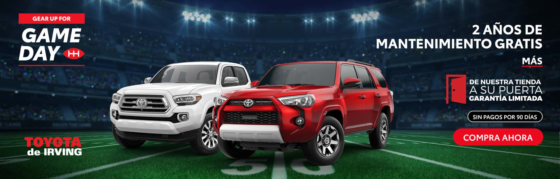 Gear Up For Game Day en un vehículo usado
