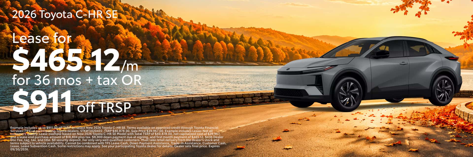 toyota of kenner september specials 2026