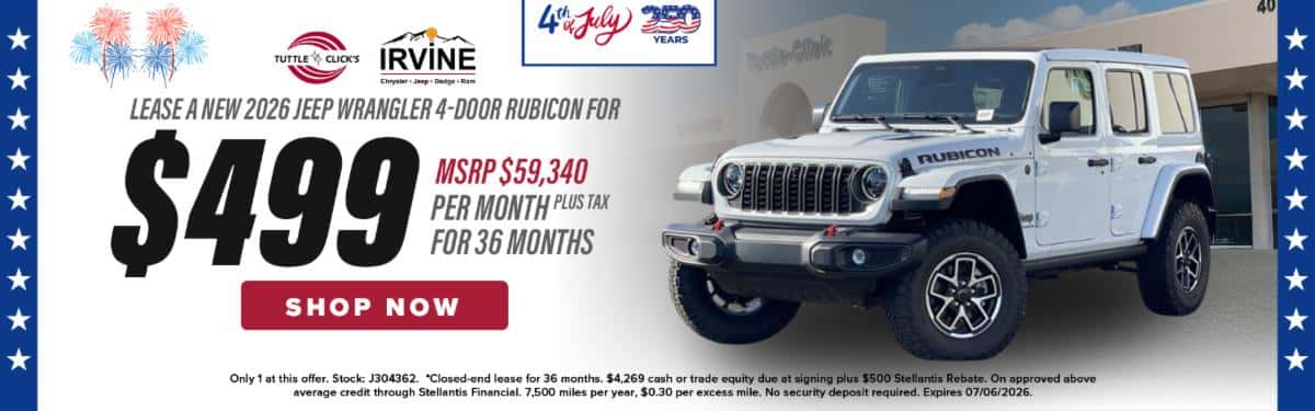 jeep Rubicon irvine