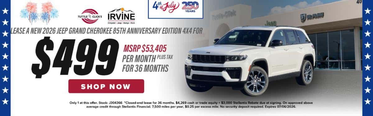 85th Cherokee Irvine