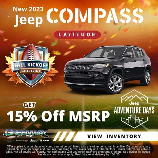 New 2023 Jeep Compass Latitude