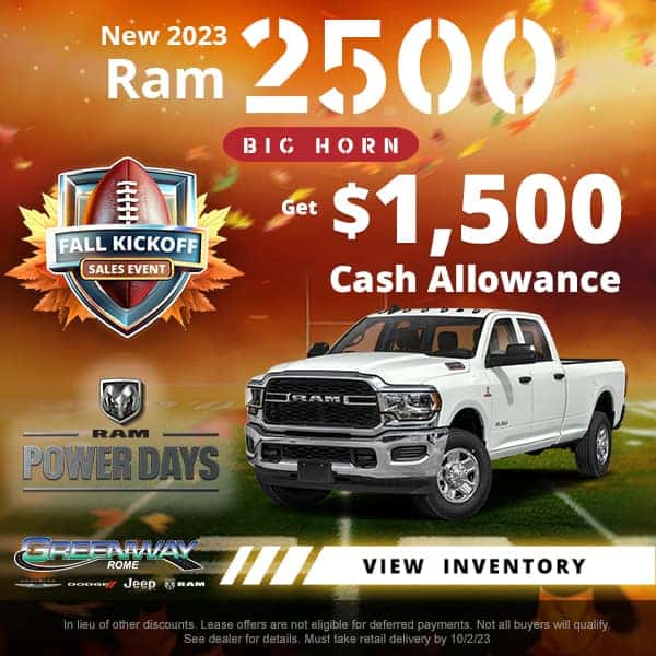 All New 2023 RAM 2500 Big Horn