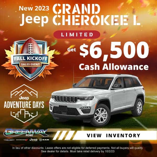 New 2023 Jeep Grand Cherokee L Limited
