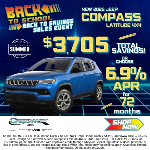 New 2025 Jeep Compass