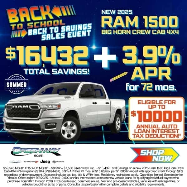 New 2025 Ram 1500