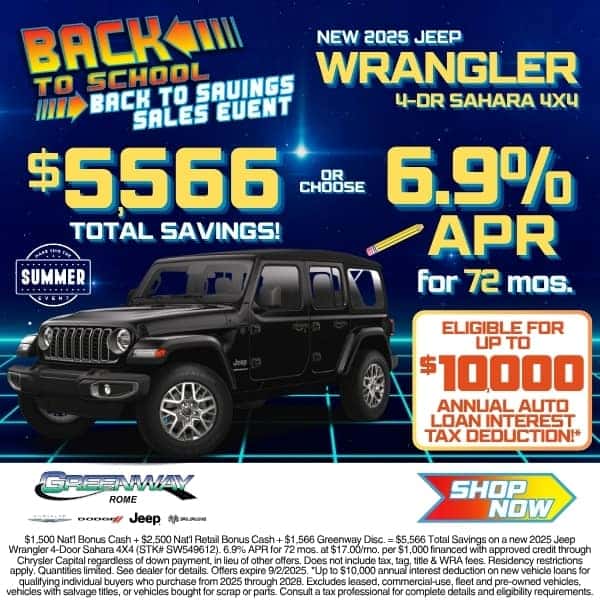 New 2025 Jeep Wrangler