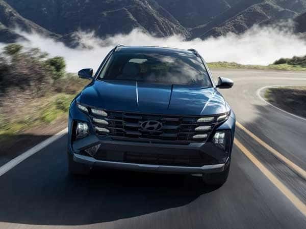 2025 Hyundai TUCSON driving