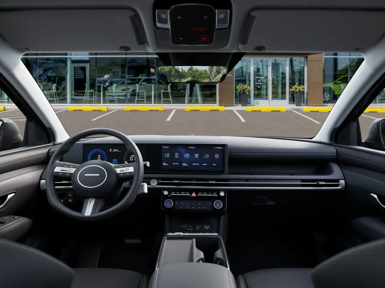 2026 Tucson Hybrid dash