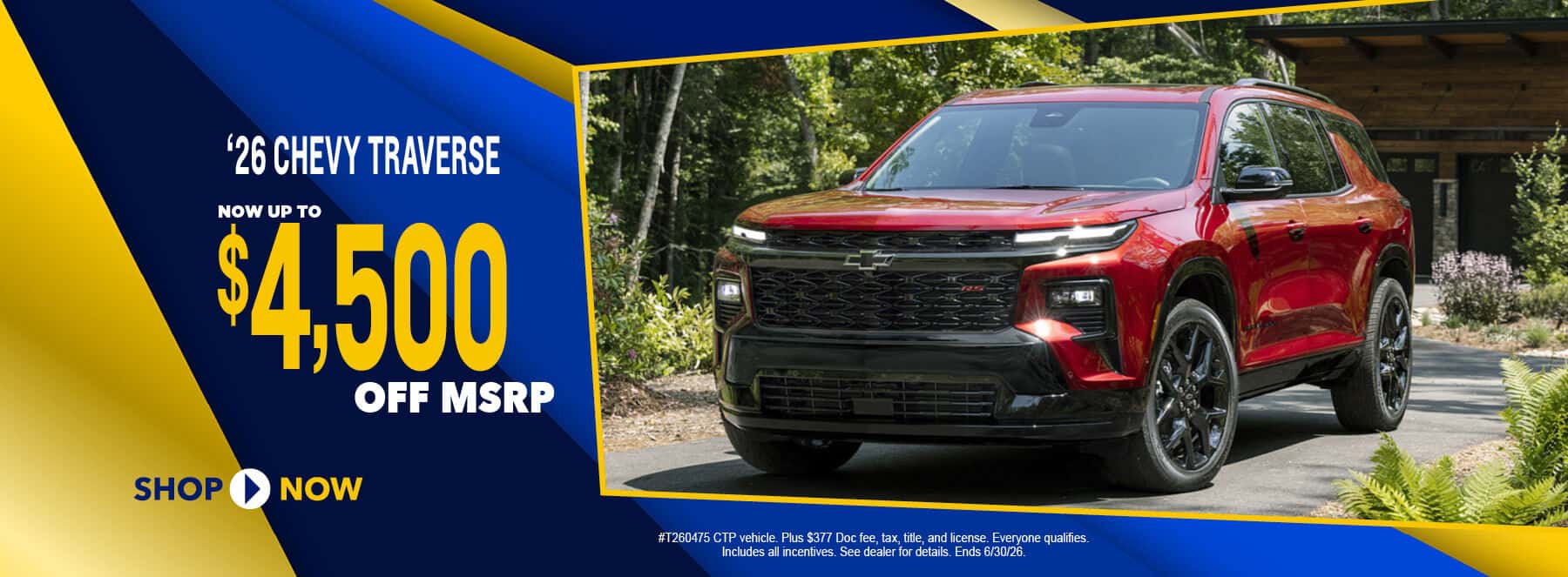 '26 Chevy Traverse Deals St Louis