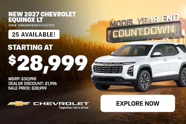 '27 Equinox - Starting at $28,999!