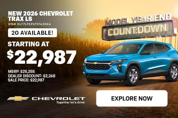 '26 Trax - Starting at $22,987!