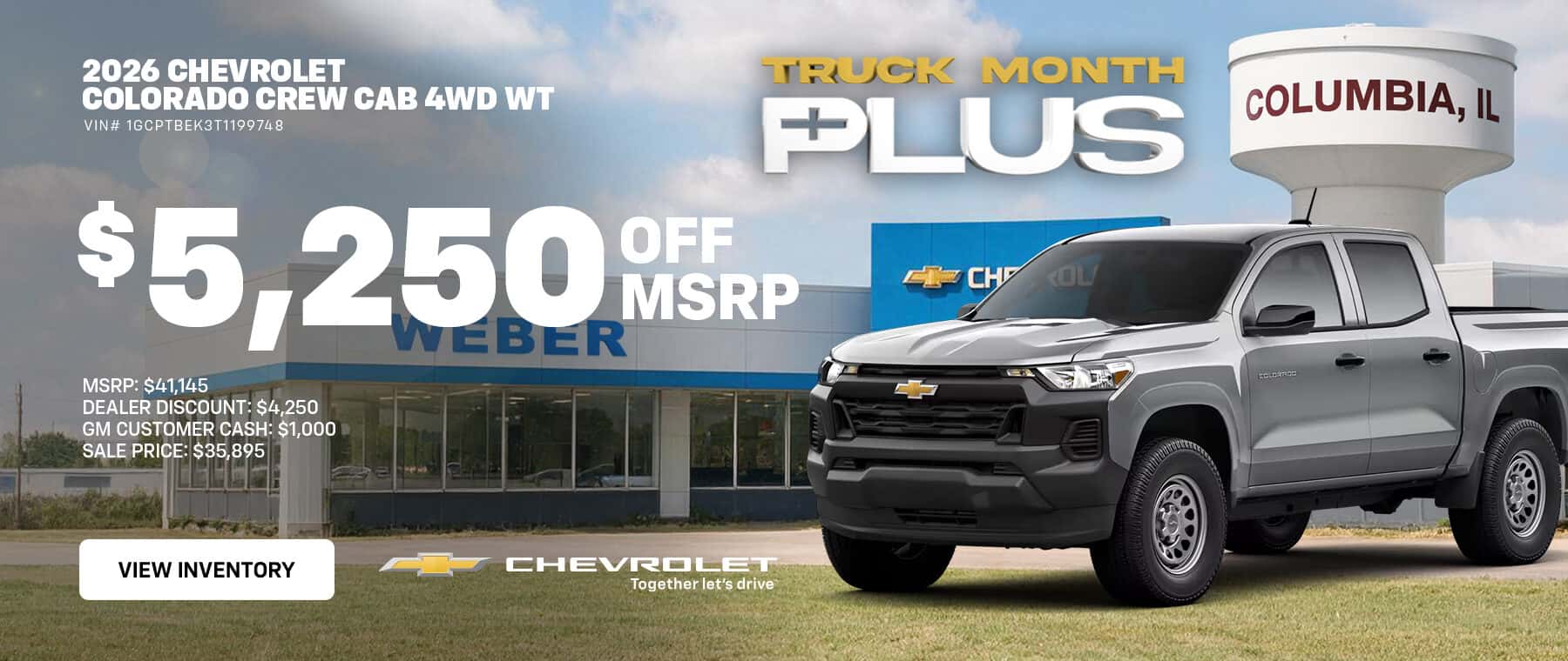 Truck Month – Colorado WT – Homepage – exp 11/4/26