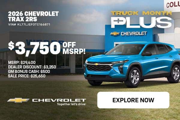 2026 Chevrolet Trax 2RS