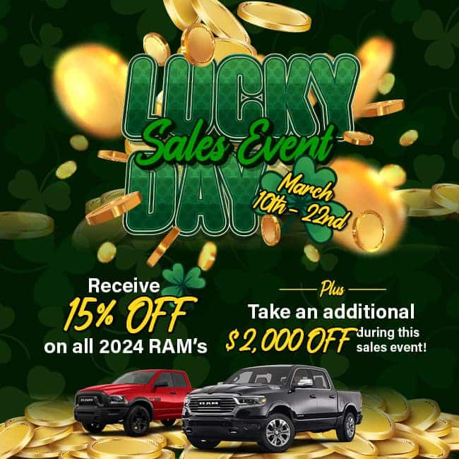 Lucky Sales Event Day