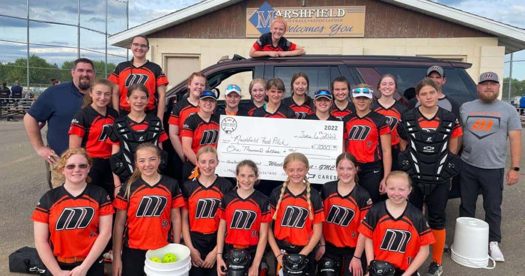 Wheelers Chevrolet Of Marshfield Marshfield Fastpitch Donation