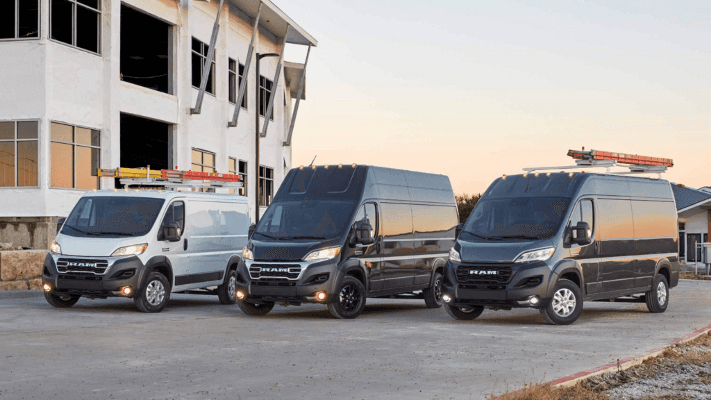 2023 RAM ProMaster Lineup