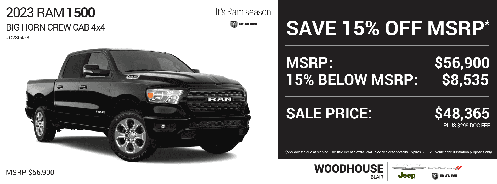 Woodhouse Chrysler Dodge Jeep RAM Car Dealer in Blair, NE