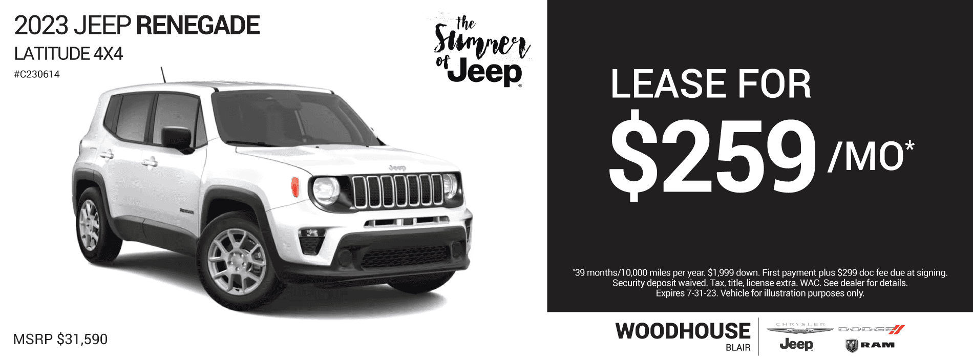 Woodhouse Chrysler Dodge Jeep RAM Car Dealer in Blair, NE
