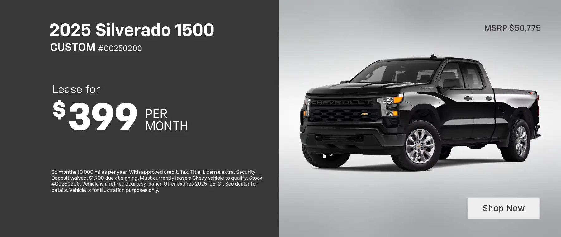 Woodhouse Chevy Omaha Silverado 1500 Lease