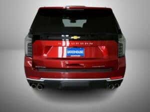 Back of Chevy Suburban