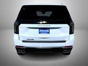Back of Chevy Tahoe
