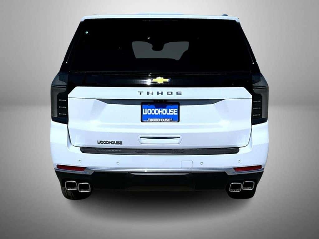 Back of Chevy Tahoe