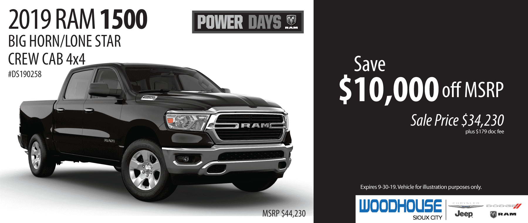 Woodhouse Chrysler Dodge Jeep RAM Sioux City CDJR Dealer in Iowa