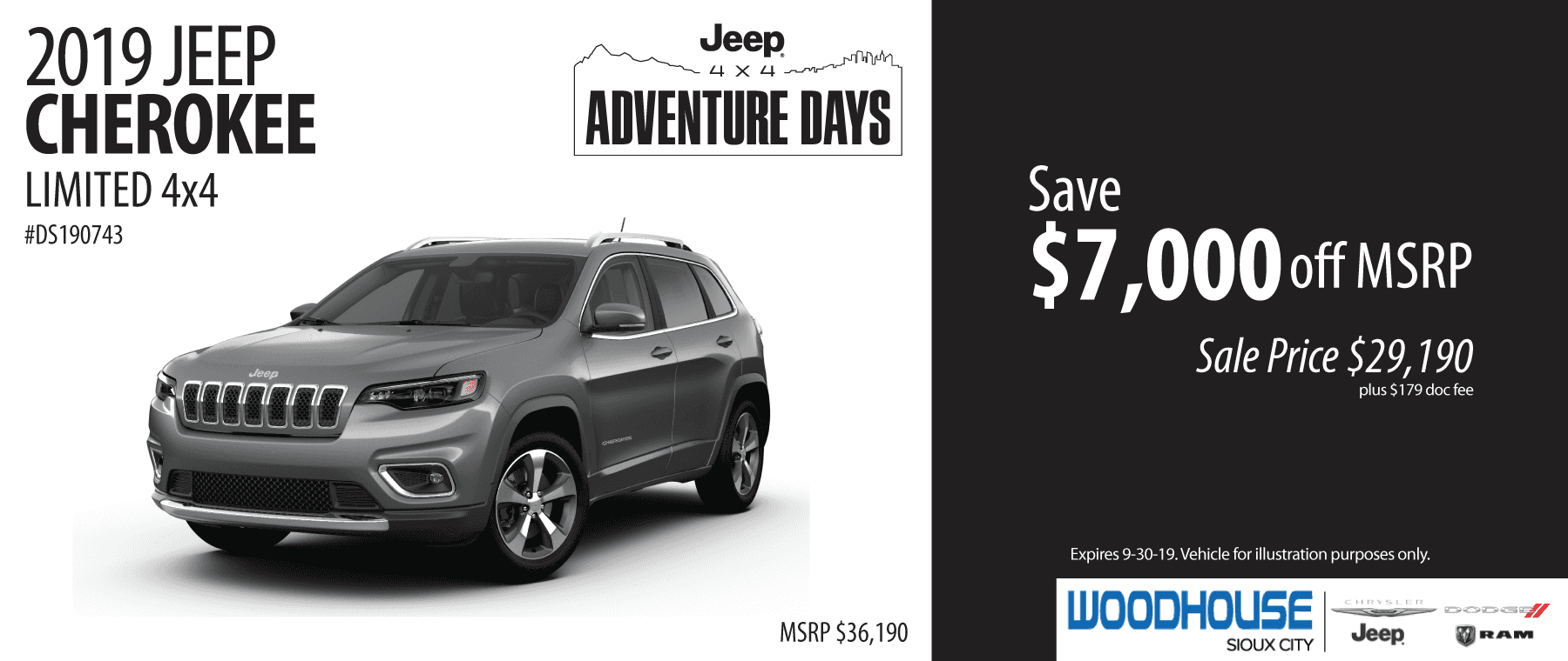 Woodhouse Chrysler Dodge Jeep RAM Sioux City CDJR Dealer in Iowa