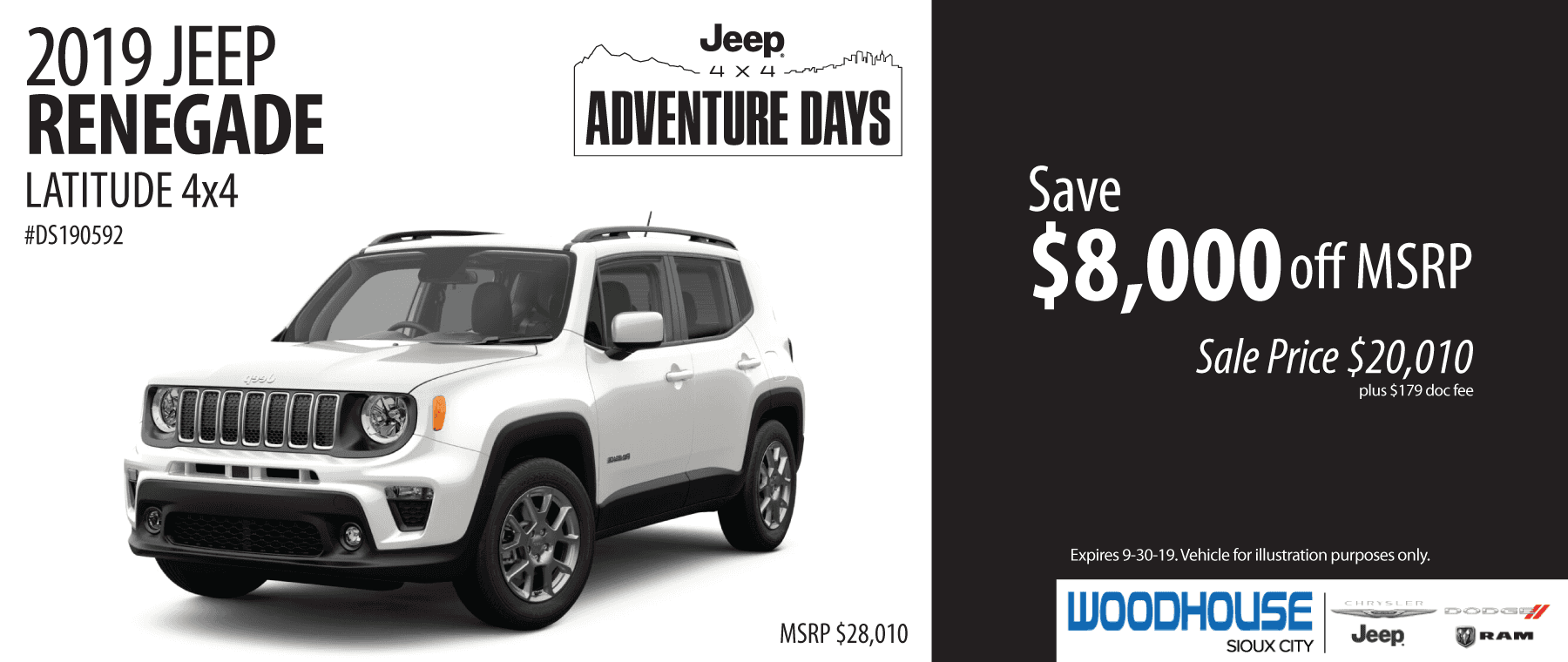 Woodhouse Chrysler Dodge Jeep RAM Sioux City CDJR Dealer in Iowa