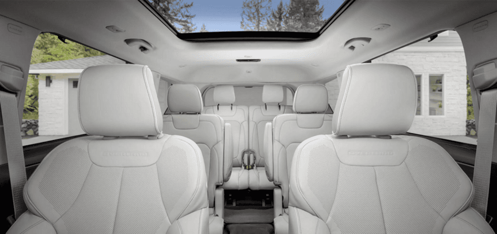 Jeep Grand Cherokee Interior with Optional Features