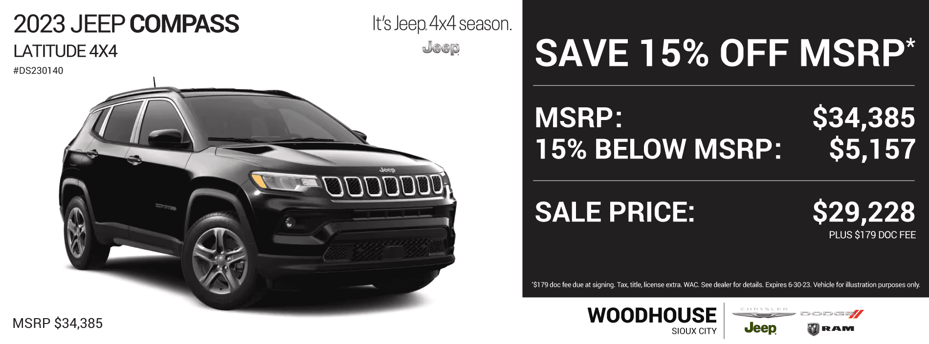 Woodhouse Chrysler Dodge Jeep RAM Sioux City Car Dealership in Iowa