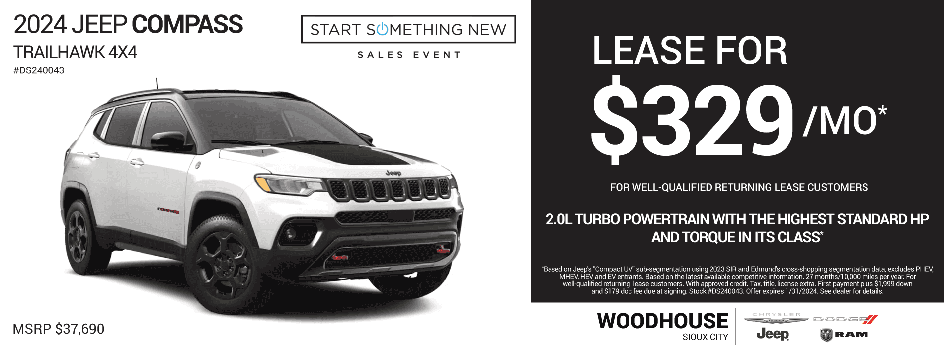 Woodhouse Chrysler Dodge Jeep RAM Sioux City Car Dealership in Iowa